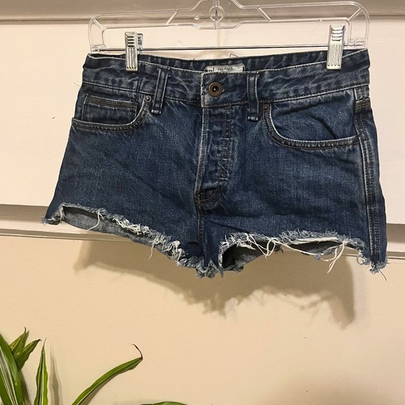 Free People Denim Shorts - Picture 1 of 3